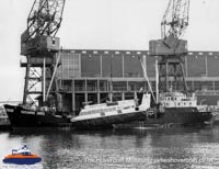 SRN6 being transported